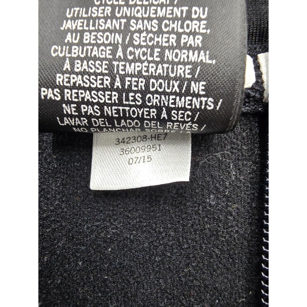 Victorias Secret PINK Gray/Black  Oversized Logo Front 1/4 Zip Sweatshirt XS - Picture 14 of 14